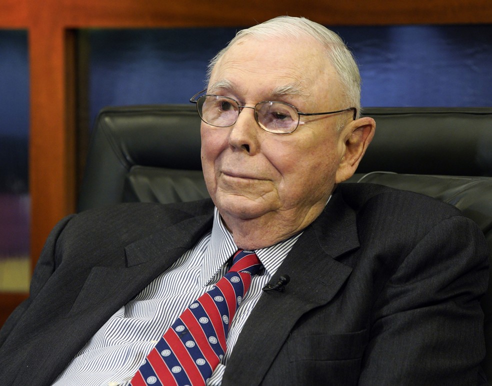 Charlie Munger — Foto: Nati Harnik/AP