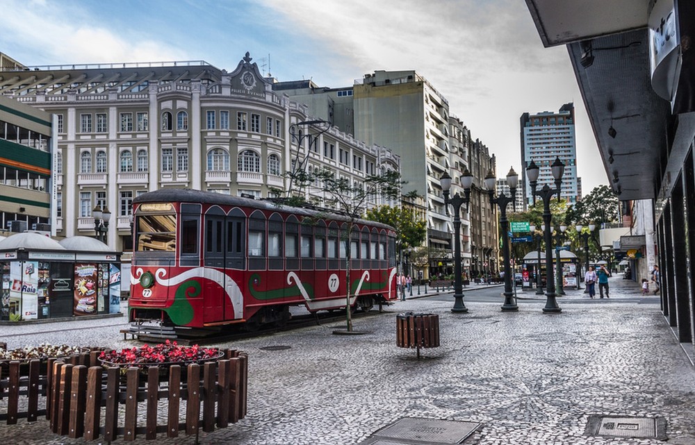 Imagem do centro de curitiba