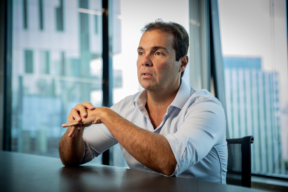 Felipe Guerra, da Legacy: como há espaço para iniciar o ciclo, parece razoável que, partindo de uma taxa de juros de 15%, o início ocorra em um ritmo de 0,5 ponto” — Foto: Anna Carolina Negri/Valor