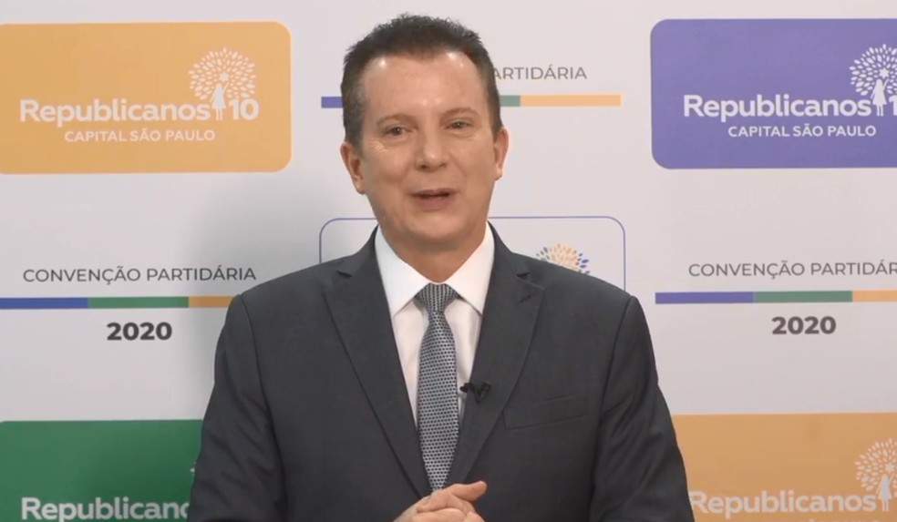 Russomano é oficializado candidato em São Paulo com elogios a Bolsonaro ...