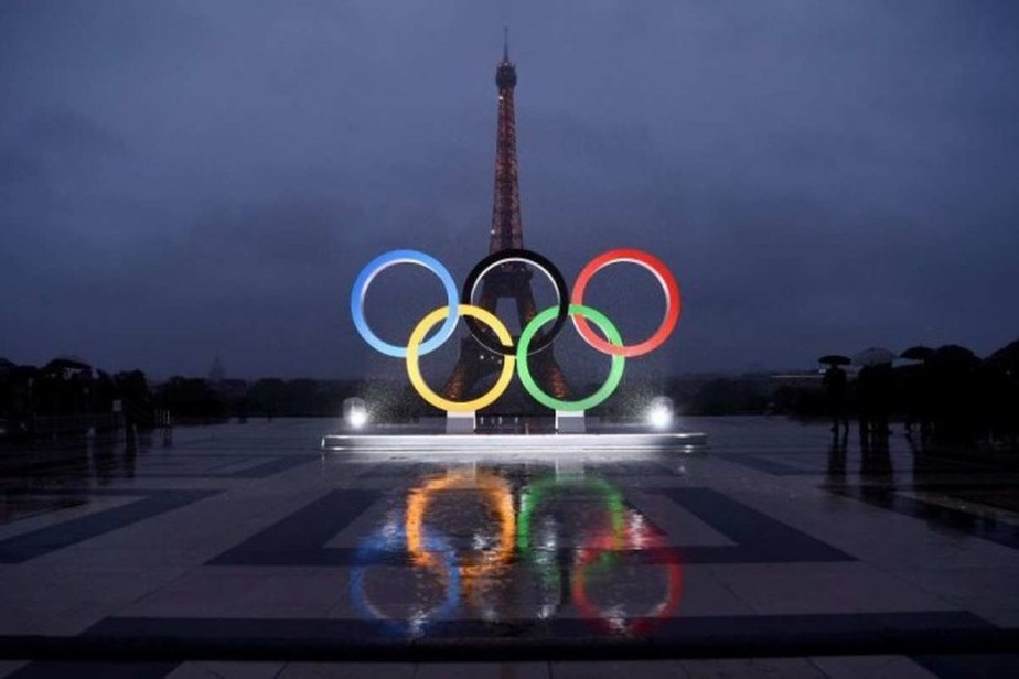 9 de maio de 2024, Partida do revezamento da tocha olímpica em