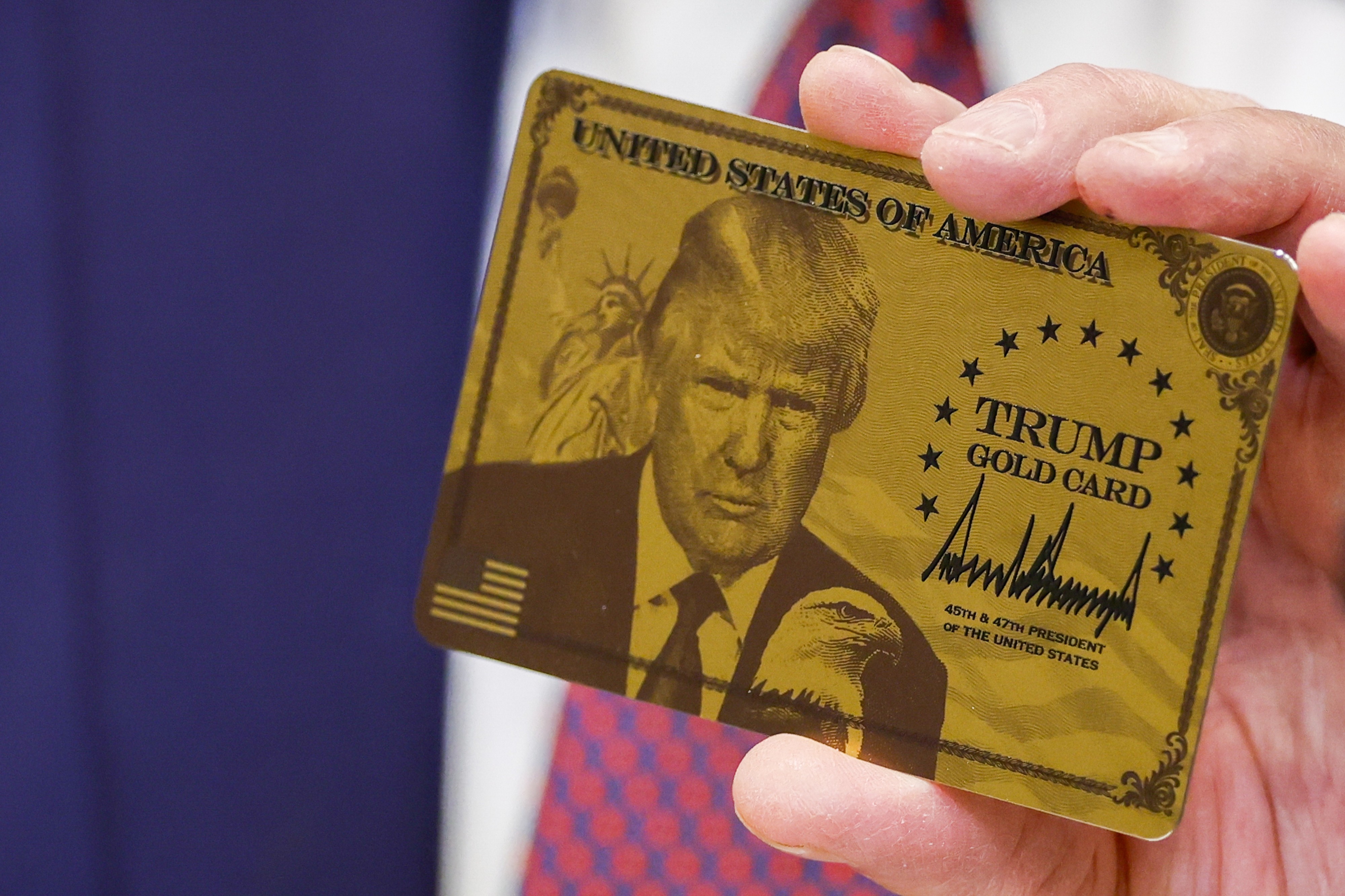 FT: ‘Gold Card’ de US$ 1 milhão de Trump fracassa e não atrai ricos do mundo