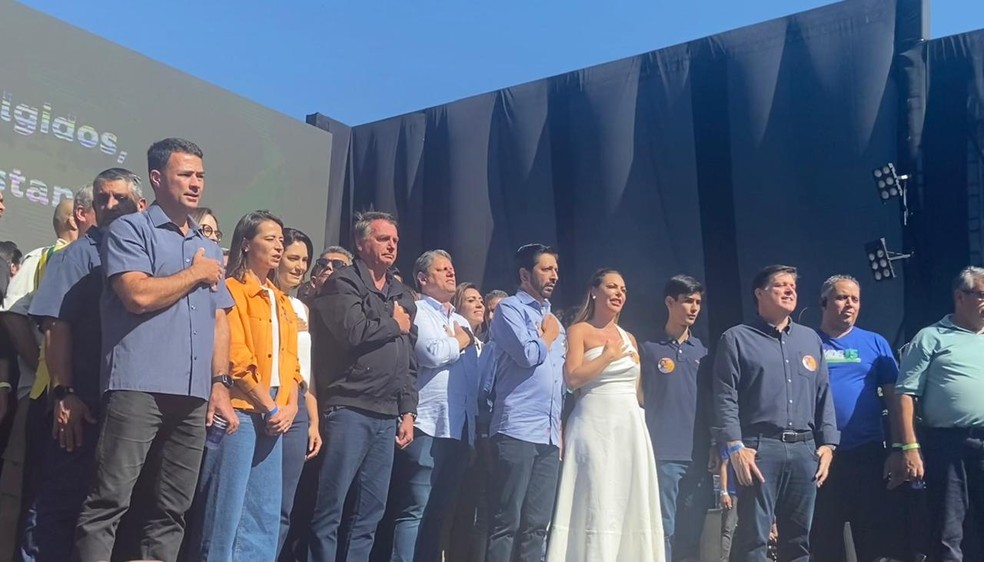 Nunes oficializa candidatura em SP ao lado de Bolsonaro em evento ...