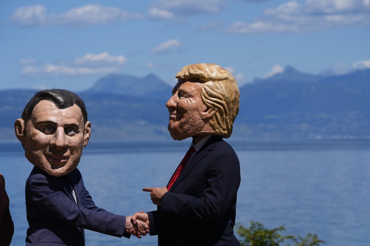 Macron reafirma impuesto digital ante amenazas de Trump