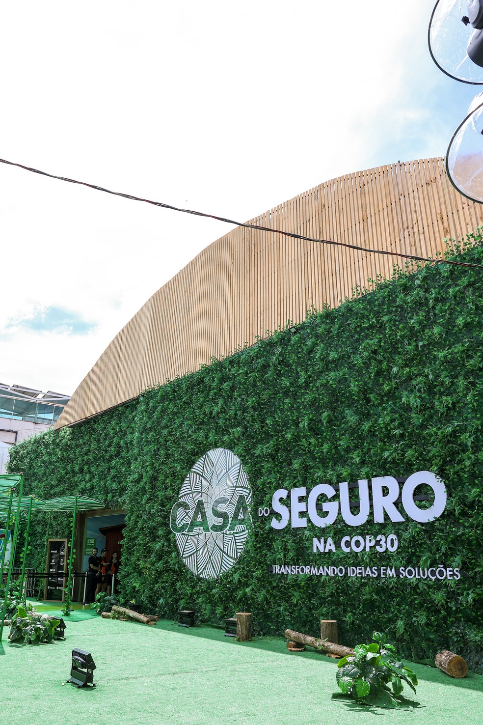 Casa do Seguro na COP30 — Foto: Bruno Carachesti