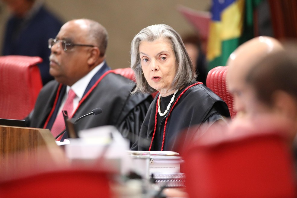 Presidente do Tribunal Superior Eleitoral (TSE), Cármen Lúcia — Foto: Foto: Alejandro Zambrana/Secom/TSE