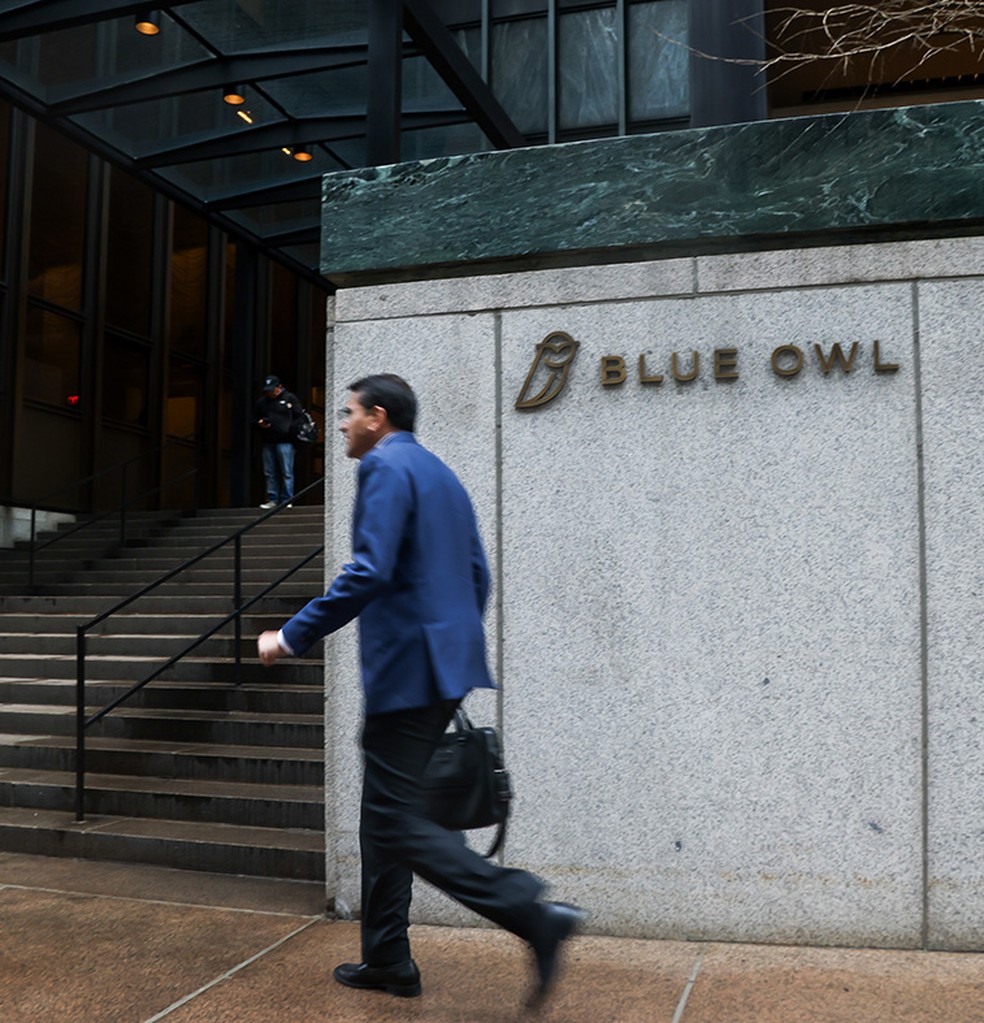 Blue Owl e concorrentes estariam com perdas maiores do que as divulgadas — Foto: Michael Nagle/Bloomberg