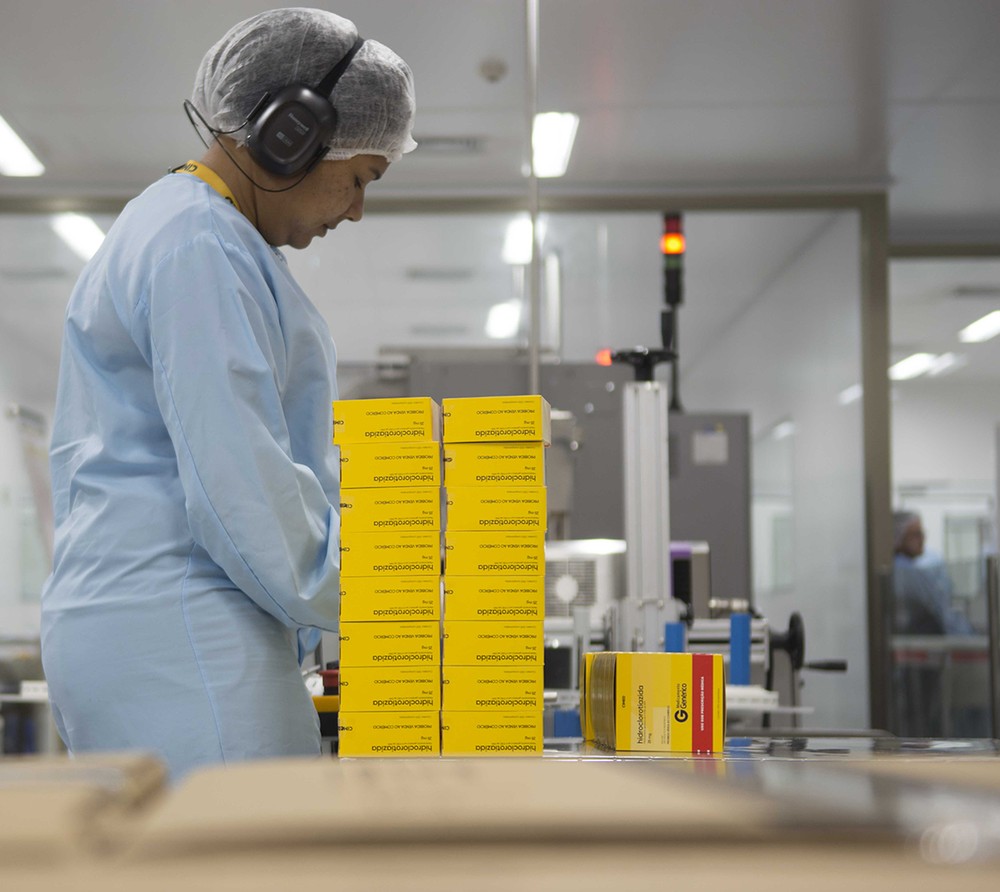 Laboratórios nacionais são grandes produtores de medicamentos genéricos e isentos de prescrição (OTC, em inglês) — Foto: Silvia Zamboni/Valor