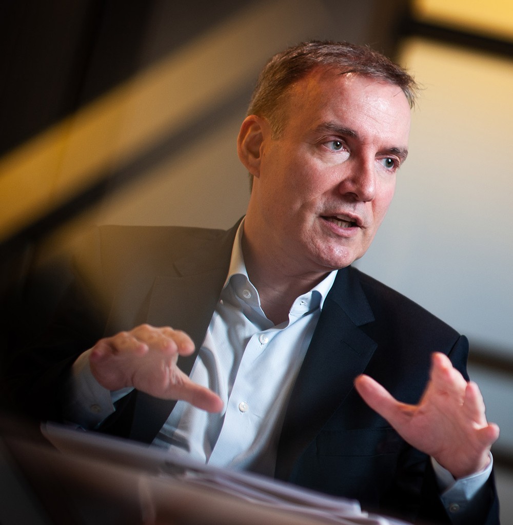 Arend Kapteyn: Historicamente, quando o desemprego sobe 0,05 ponto percentual, EUA entram em recessão — Foto: Gabriel Reis/Valor