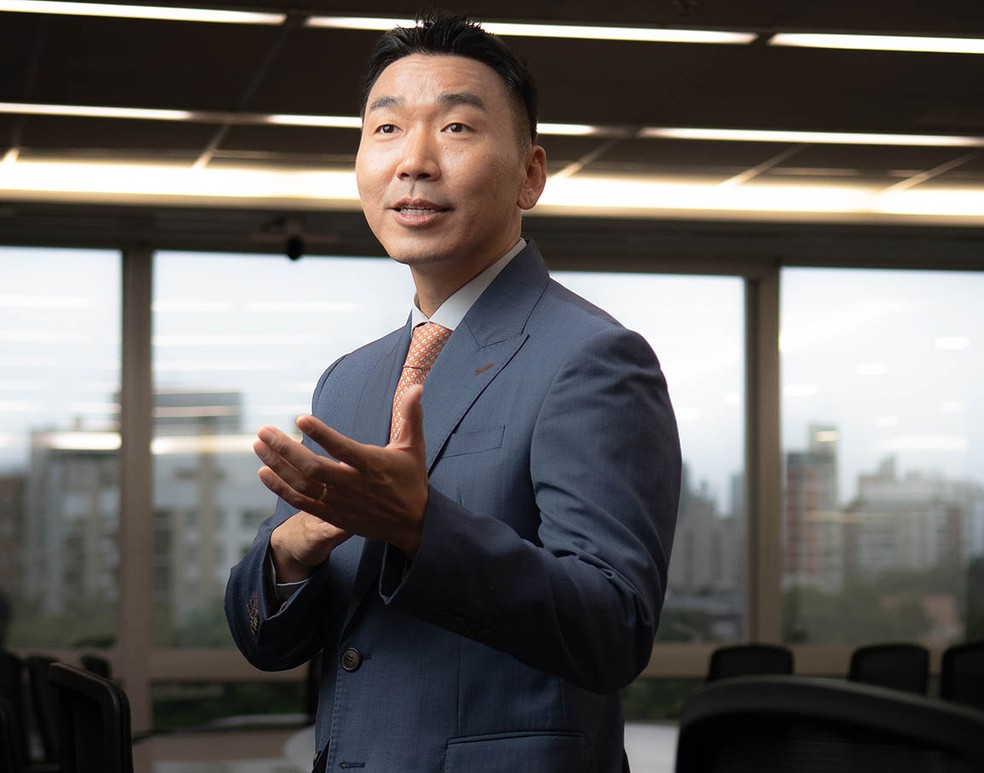 Min Gon Kim: “Tínhamos essa resistência se valia a pena e se esse mercado de beleza pegaria no Brasil” — Foto: Gabriel Reis/Valor