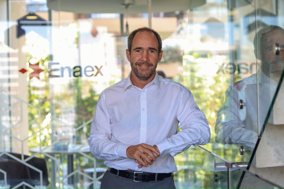 Juan Andrés Errázuriz Domínguez, CEO da Enaex SA — Foto: Acervo Enaex SA