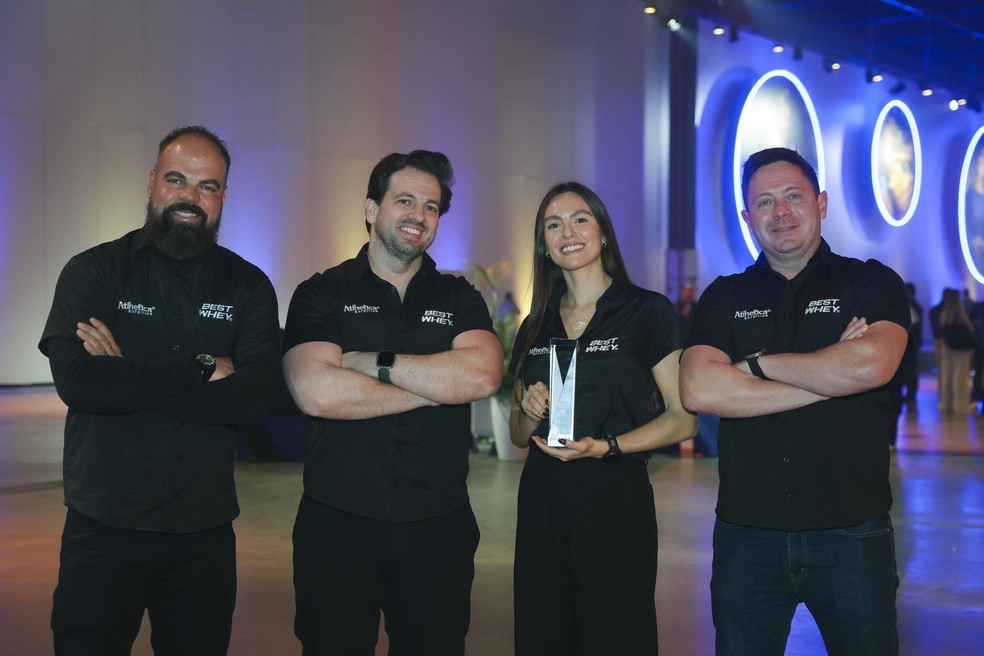 A Best Whey foi a vencedora da categoria Alimento — Foto: Alex Silva