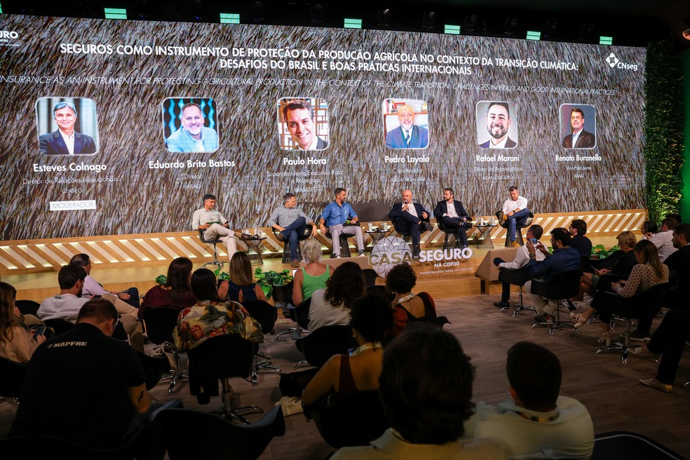 Casa do Seguro na COP30 — Foto: Bruno Carachesti