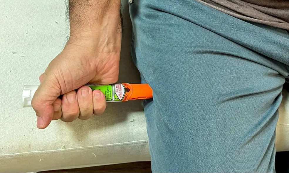 Caneta de adrenalina brasileira — Foto: Divulgação/Fiocruz