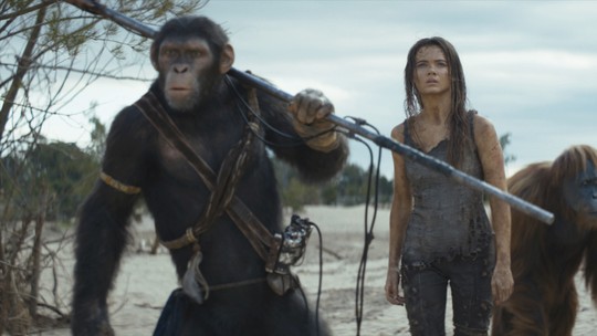 ‘Planeta dos Macacos: O Reinado’ se mantém na liderança dos cinemas brasileiros pela 2ª semana
