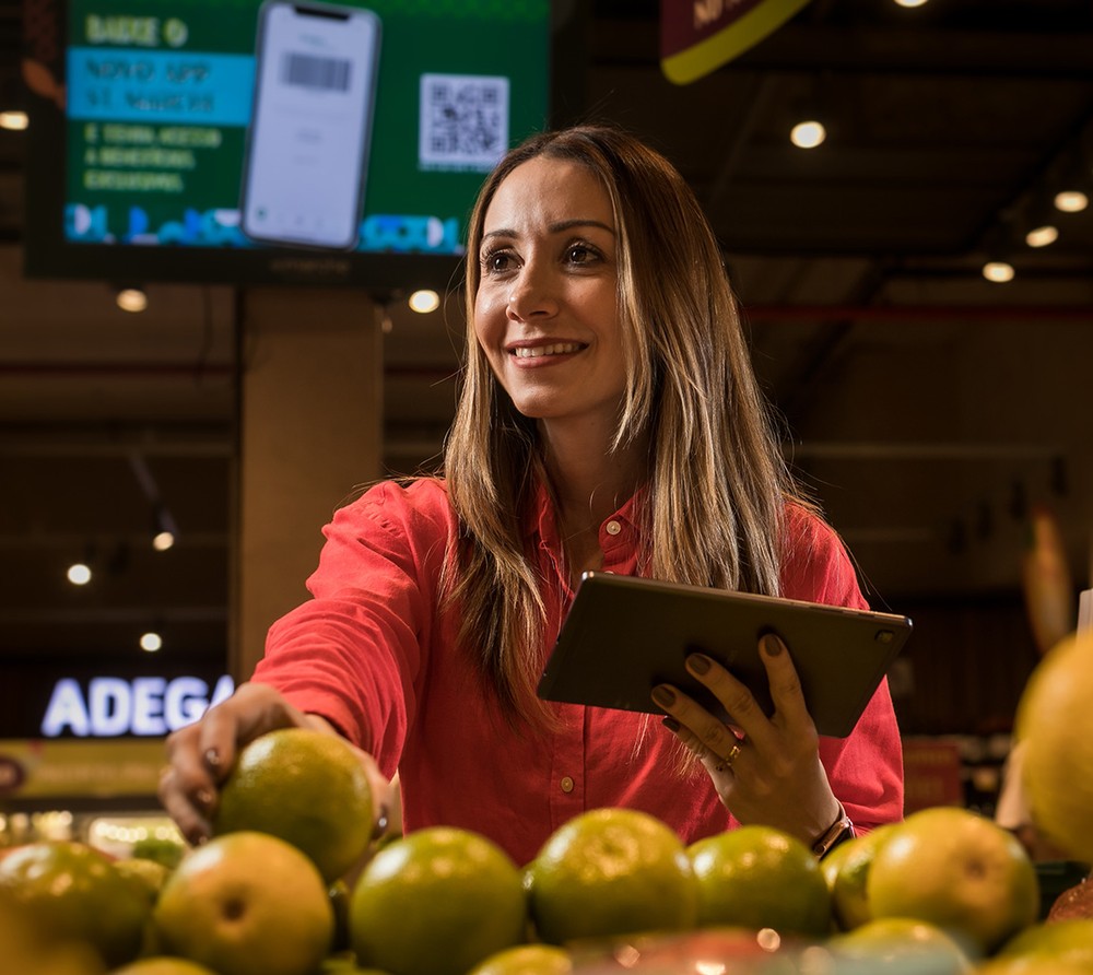 Eliane Nascimento, diretora do St. Marché: IA ajudou a reduzir a quebra de fornecimento entre 50% e 100% — Foto: Keiny Andrade/Valor