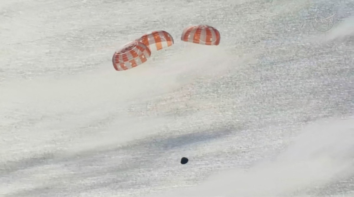 Artemis II pousa no Pacífico após missão lunar de 10 dias