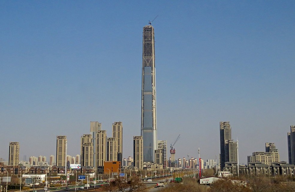 Spannende China 117 Tower Fotos