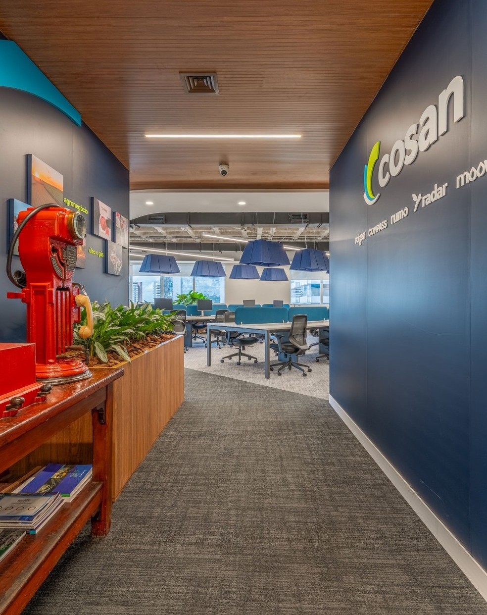 Escritório da Cosan em Brasília (DF) — Foto: LinkedIn/@mw-arq/Victor Mincov