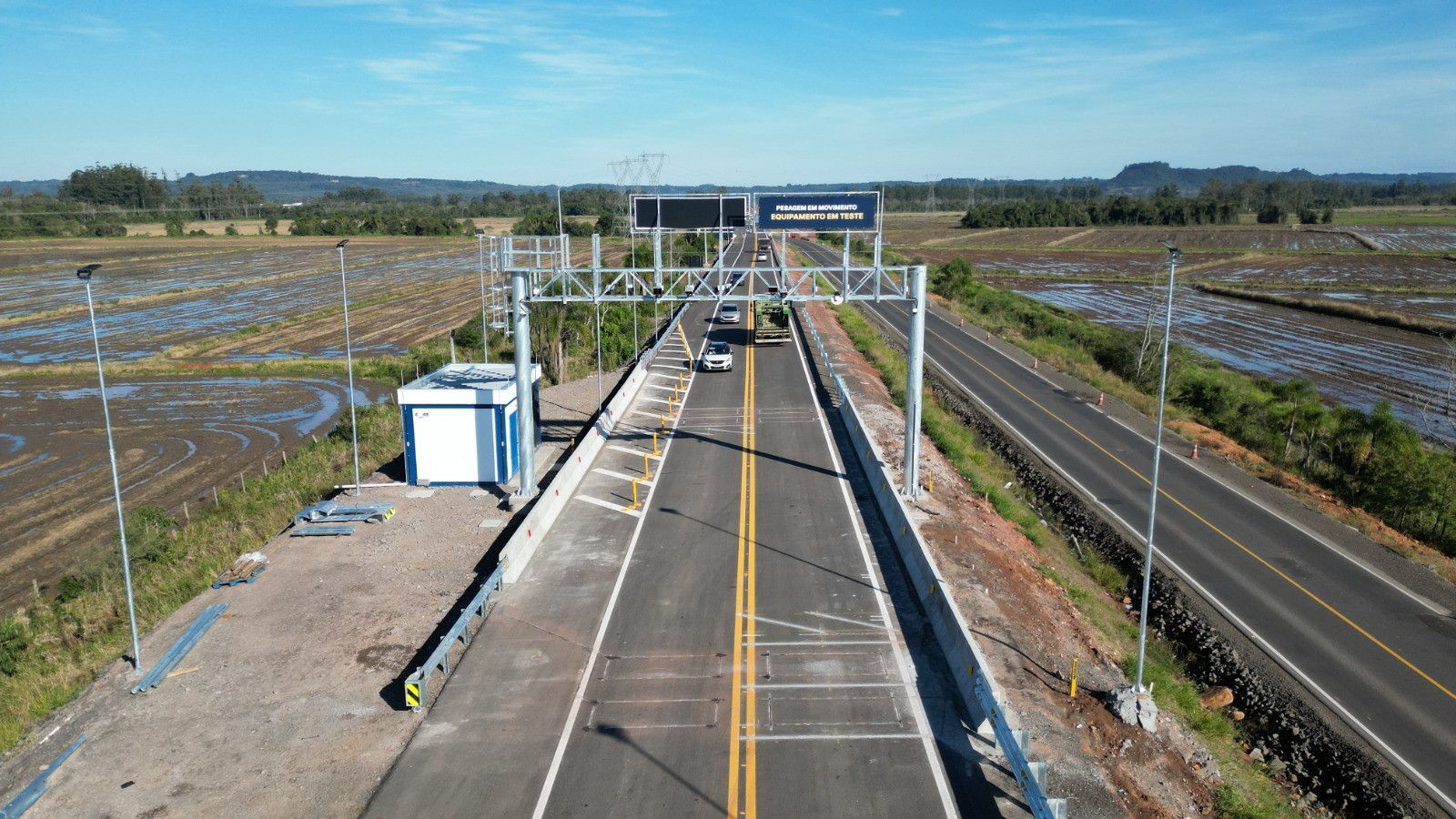 Rio Grande do Sul recebe sua primeira balança HS-WIM com tecnologia Traffway