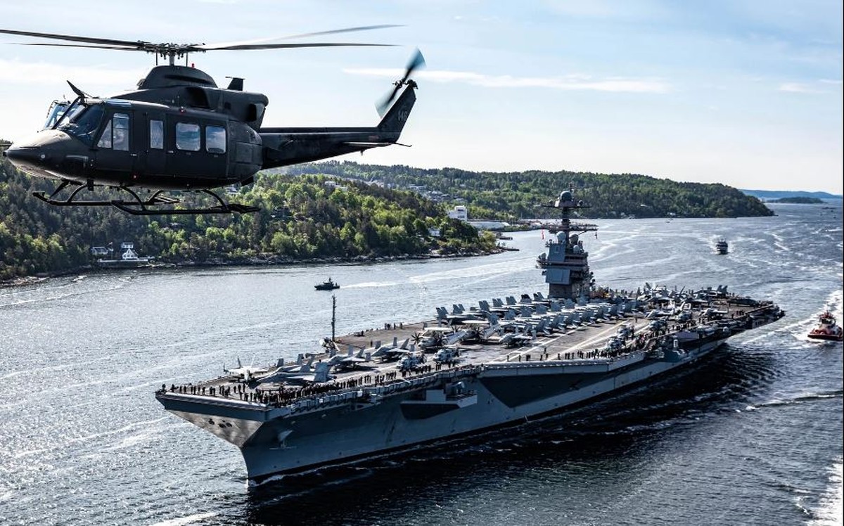 Porta-aviões mais letal do mundo já opera na América Latina