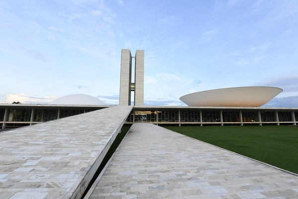 Fachada do Congresso Nacional — Foto: Jefferson Rudy/Agência Senado