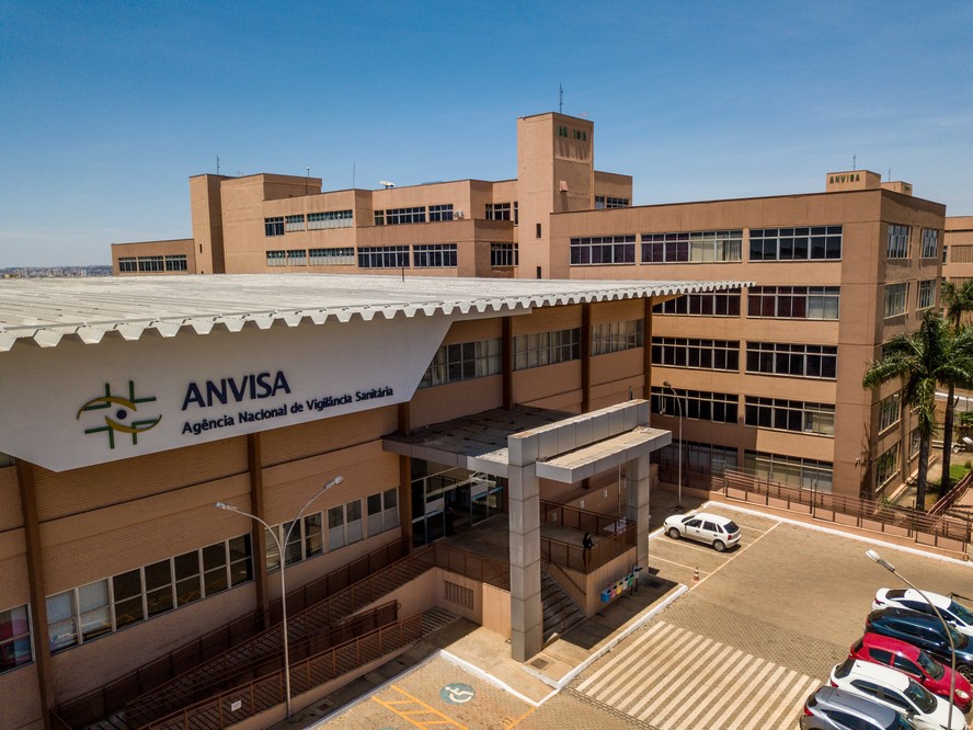 Fachada do Prédio da Agência de Vigilância Sanitária (Anvisa), em Brasília