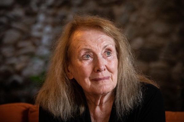 Annie Ernaux, a ganhadora do Nobel de literatura, é uma das vozes contra o etarismo — Foto: Hermes de Paula/Agência O Globo