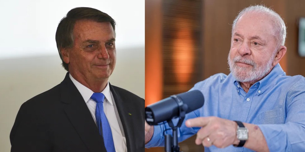 Jair Bolsonaro e Luis Inácio Lula da Silva — Foto: Marcelo Camargo/Agência Brasil/Ricardo Stuckert/PR
