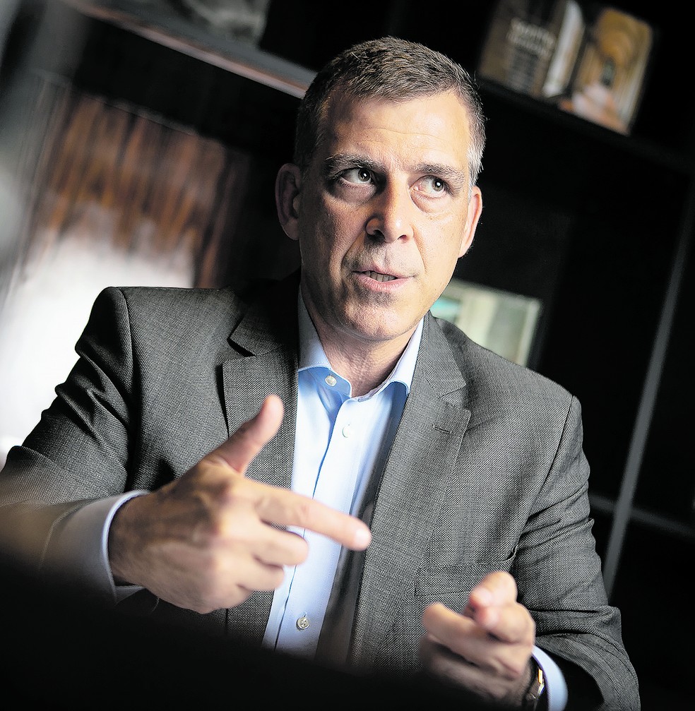 Roberto Barbuti, da Iguá: após venda de ativos e aumento de capital, grupo não necessita de recursos no curto prazo — Foto: Gabriel Reis/Valor