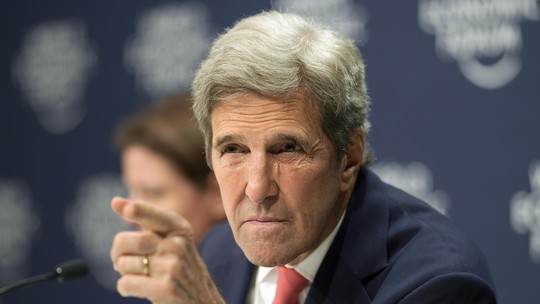 John Kerry compara mudanças climáticas ao nazismo e cobra engajamento do setor privado