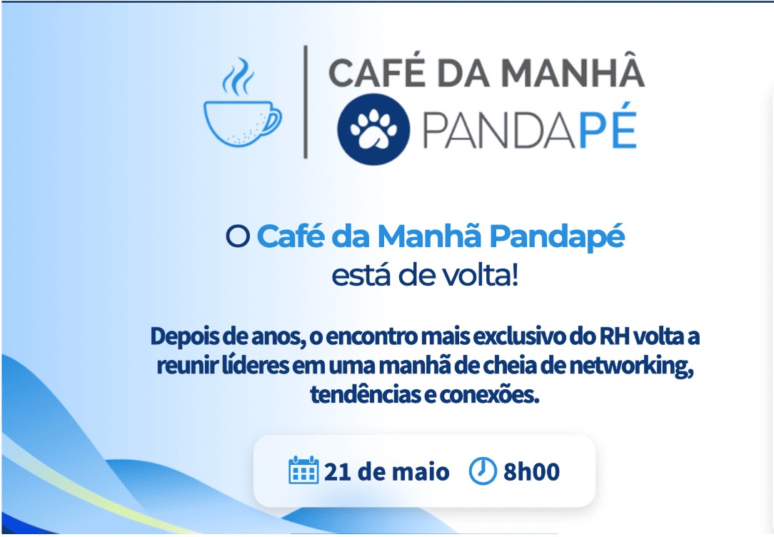 Após dois anos, Café da Manhã Pandapé retorna com debate sobre IA e transformação do RH