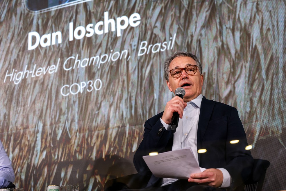 Dan Ioschpe, campeão de alto nível da COP30 — Foto: Bruno Carachesti