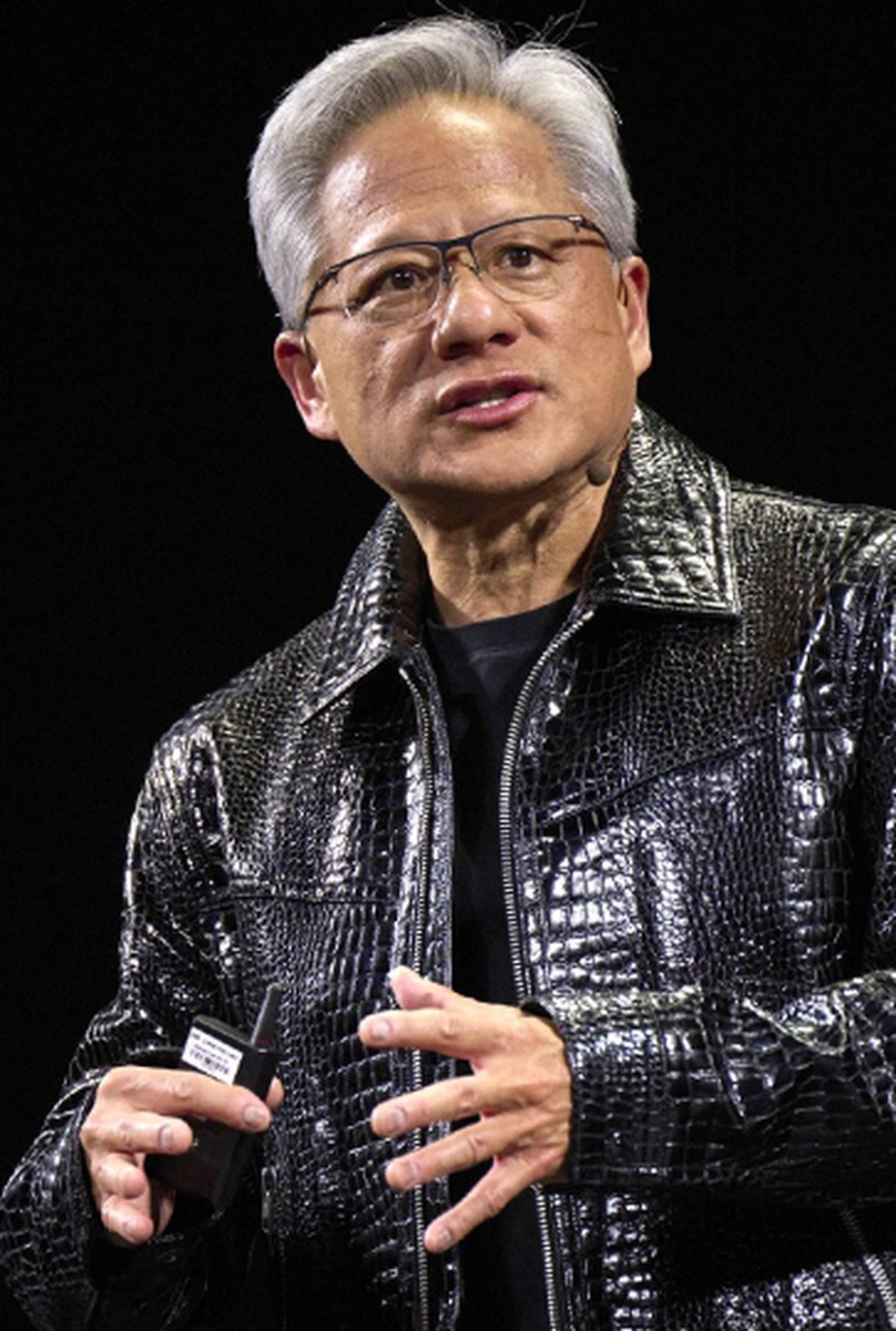 CEO da Nvidia Jensen Huang — Foto: Bridget Bennett/Bloomberg