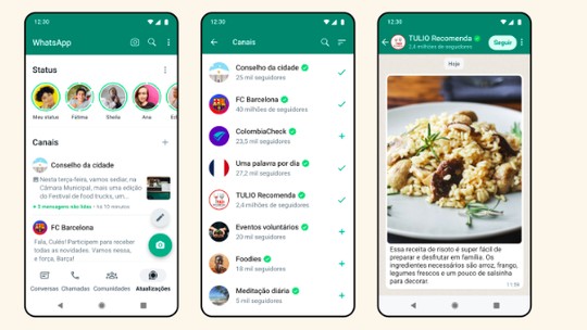 WhatsApp lança recurso 'Canais' para fazer frente ao Telegram