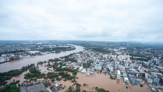 Rio Grande do Sul recebe alerta de tempestade e de acúmulo de chuva devido a ciclone
