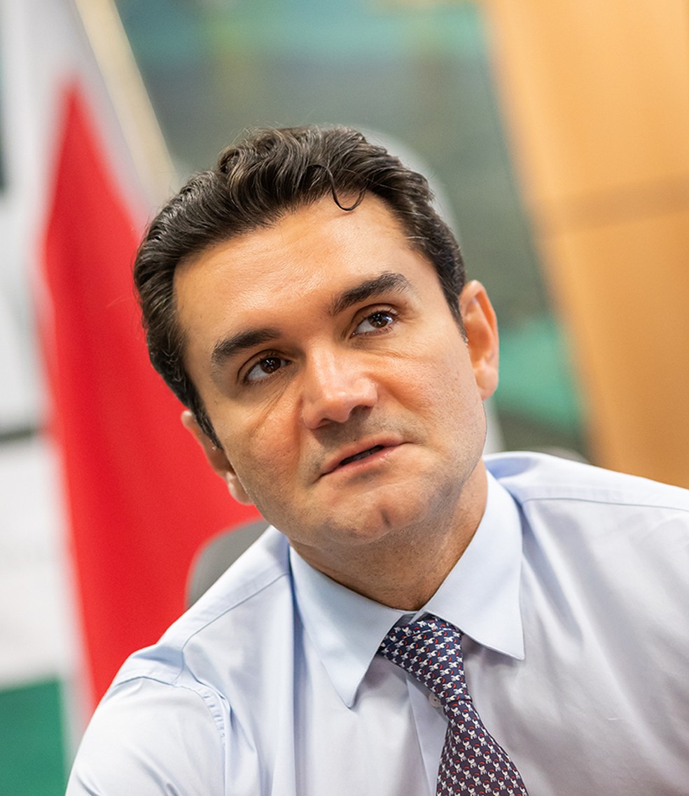 Ministro do Turismo, Celso Sabino, em evento