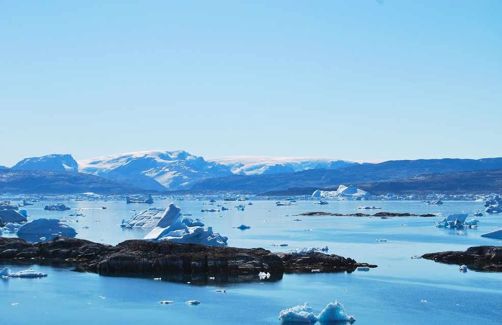 Paisagem da Groenlândia — Foto: JChristophe Andre/Pixabay