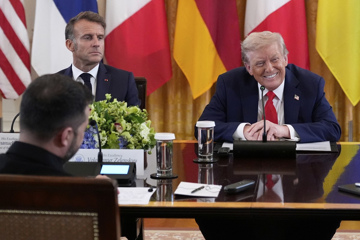 Saberemos em uma semana ou duas se iremos resolver a guerra, diz Trump a líderes europeus