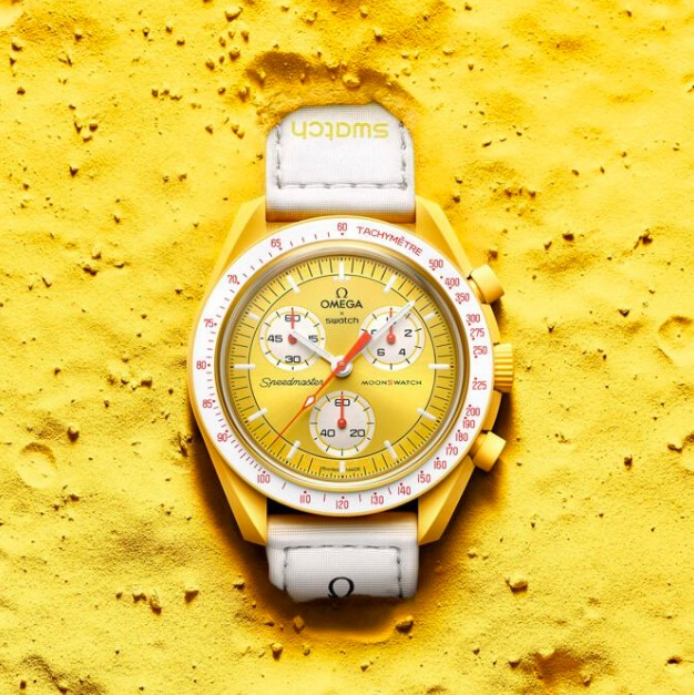 MoonSwatch, parceria entre Swatch e Omega — Foto: Reprodução/Swatch