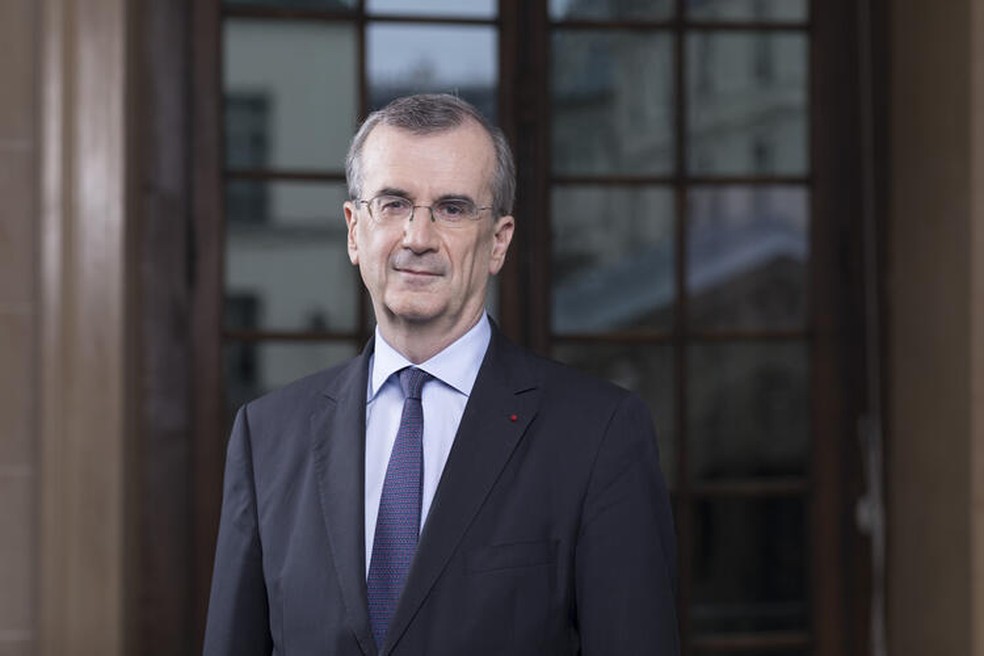Presidente do Banco Central da França, François Villeroy de Galhau — Foto: Divulgação/Banque de France