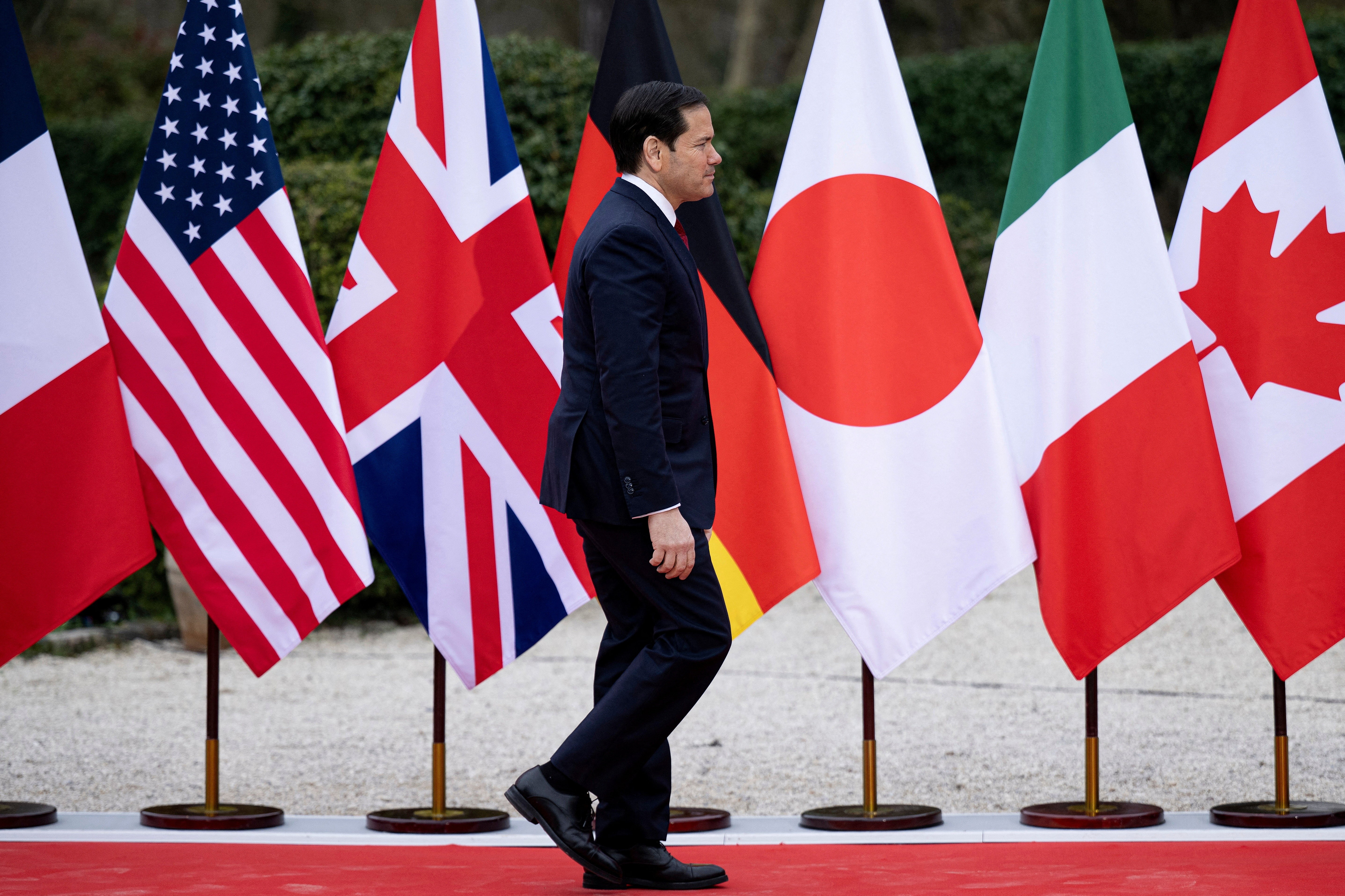 Rubio não pediu ao G7 que ajudasse os EUA a reabrir Ormuz agora, apenas após a guerra, dizem fontes