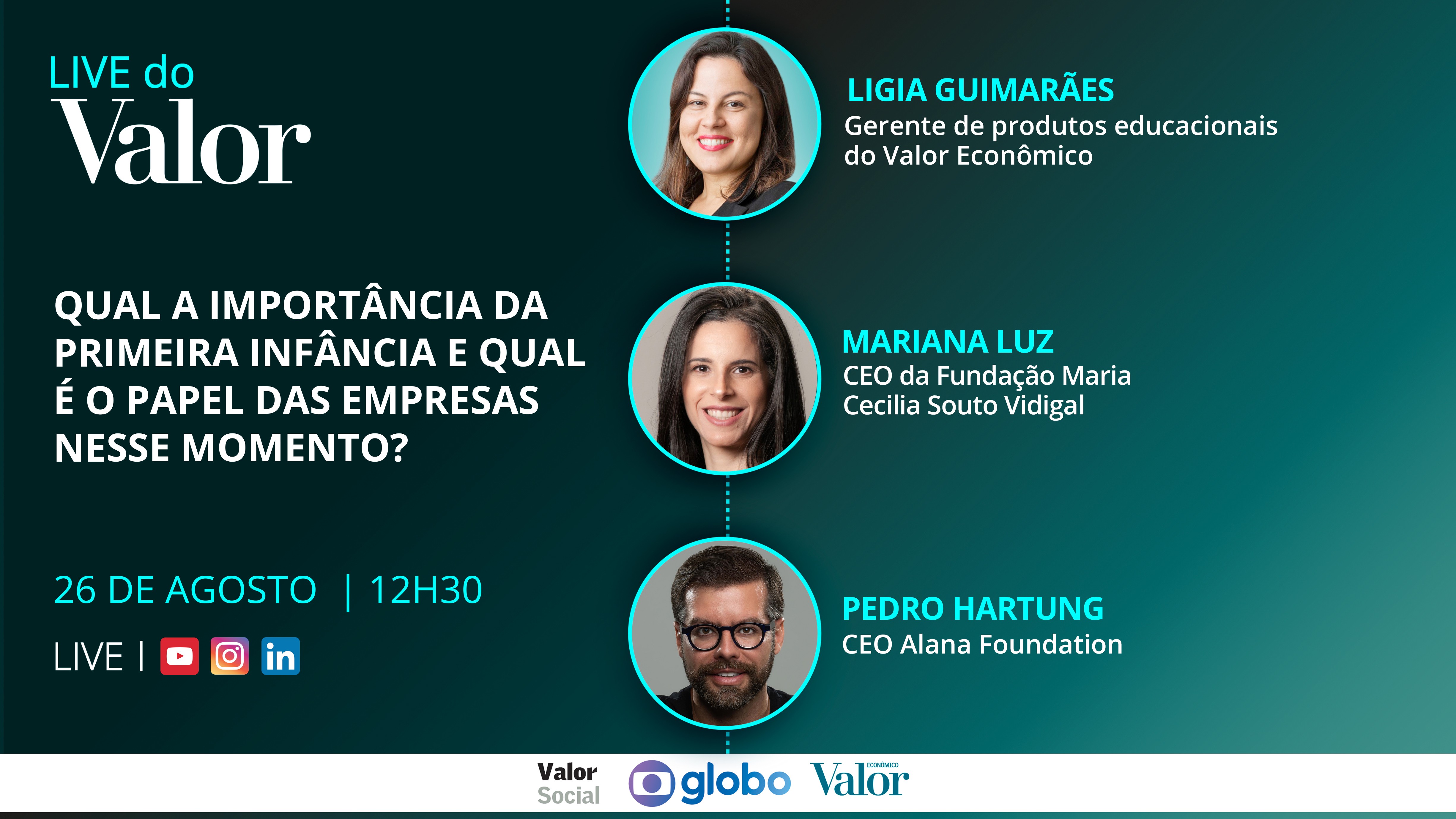 Live do Valor: Como as empresas podem apoiar as famílias com crianças que estão na primeira infância?