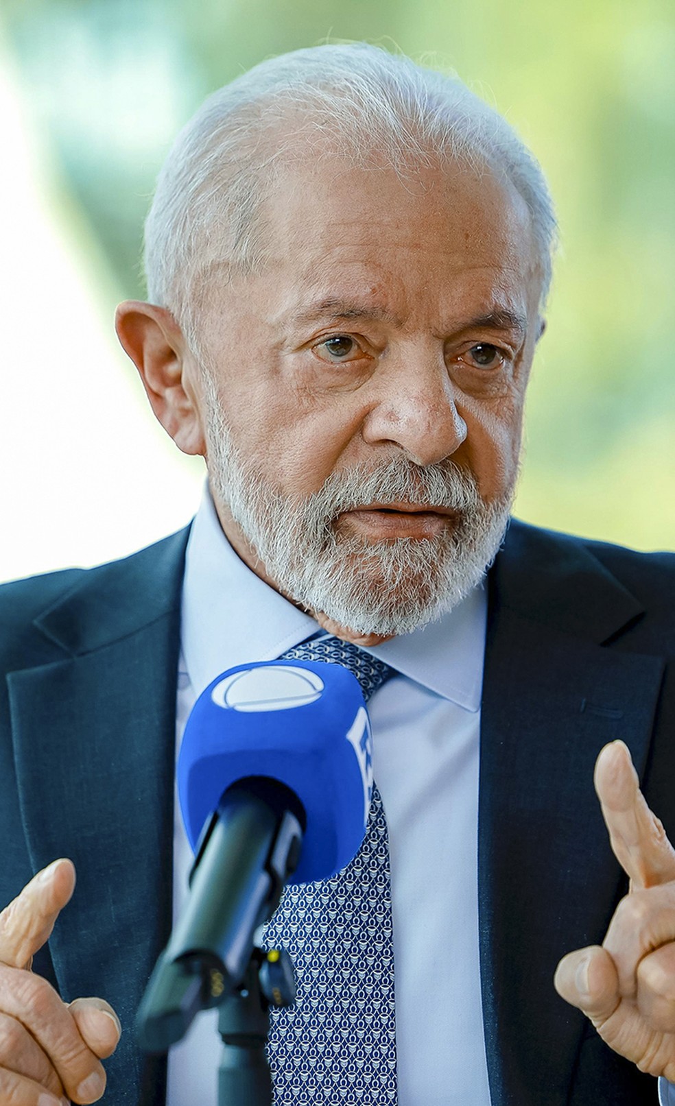 Lula: “Eu não tomo decisão com 39 graus de febre. O Brasil tomará uma decisão no momento necessário” — Foto: Ricardo Stuckert/PR