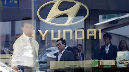 Hyundai tem queda no lucro de 1,3% no 1º trimestre devido à fraca demanda por carros