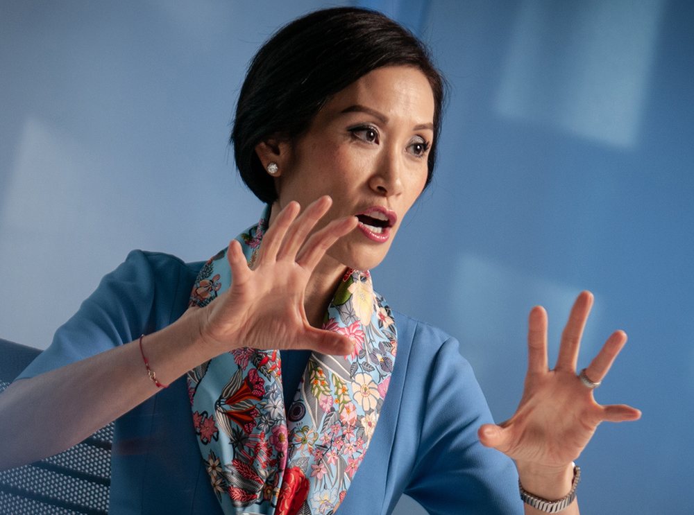 Ida Liu, do Citi: “As novas gerações se preocupam profundamente em investir com propósito e em fazer a diferença na forma como aplicam seu dinheiro” — Foto: Gabriel Reis/Valor