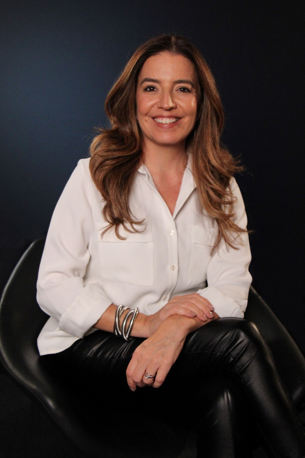 Stella Brant, VP de Marketing e Sustentabilidade da Afya: Empresa tem compromisso de realizar 5 milhões de atendimentos gratuitos de saúde até 2030 — Foto: Afya/ Divulgação