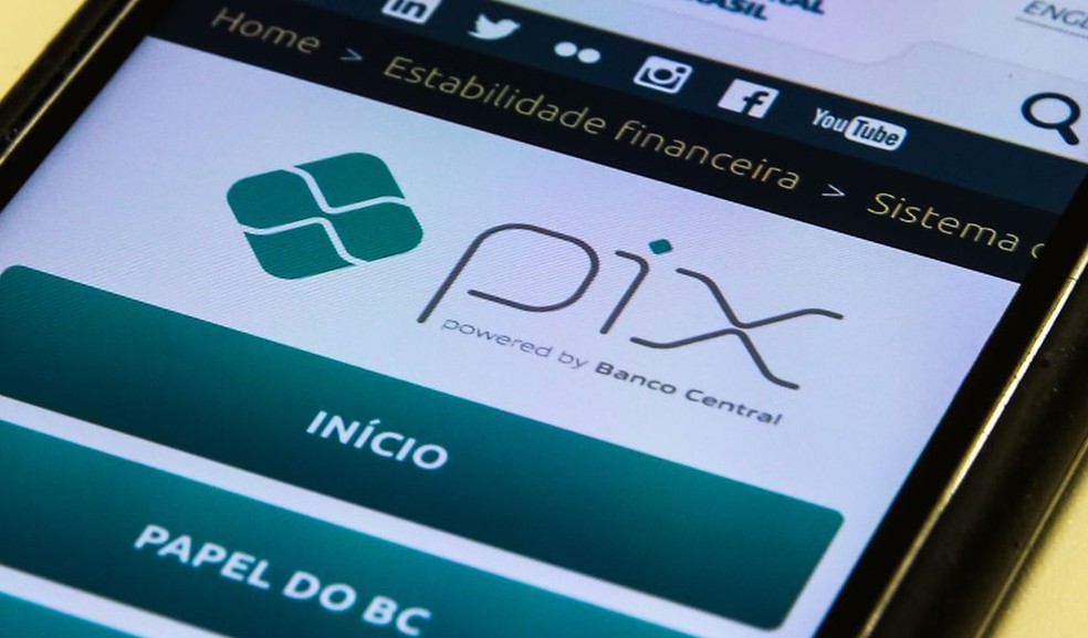 Pix é o pagamento instantâneo brasileiro — Foto: Marcello Casal Jr/Agência Brasil