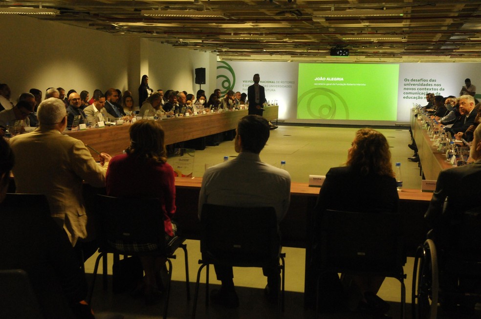 Mais de 60 dirigentes debateram futuro das instituições em fórum promovido por "Canal Futura" e Fundação Roberto Marinho — Foto: Leo Pinheiro/Valor