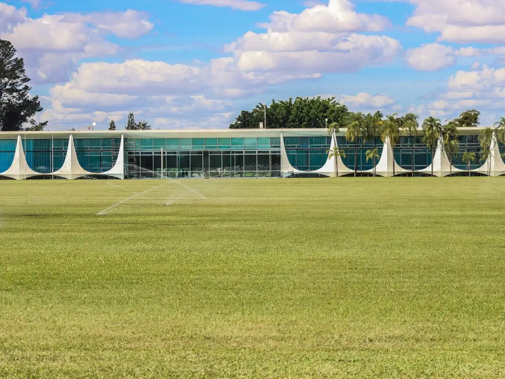 Palácio da Alvorada — Foto: Valter Campanato/Agência Brasil